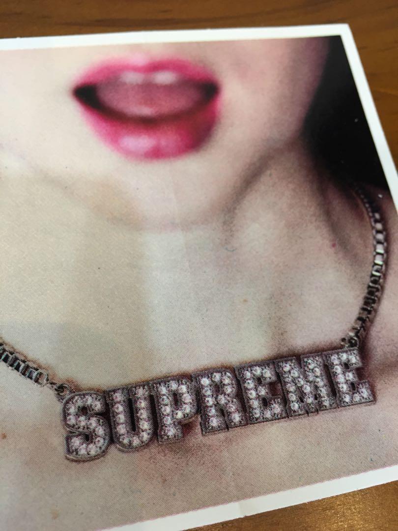 Sticker / Stiker SUPREME NECKLACE