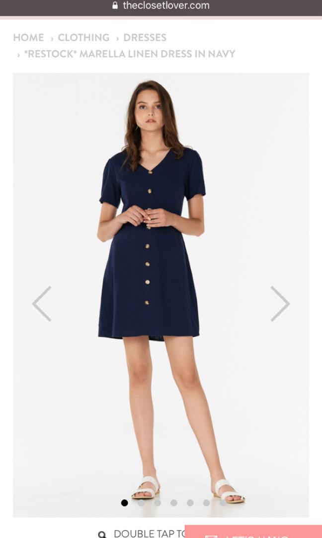 tcl marella navy dress Women s Fashion Dresses Sets Dresses
