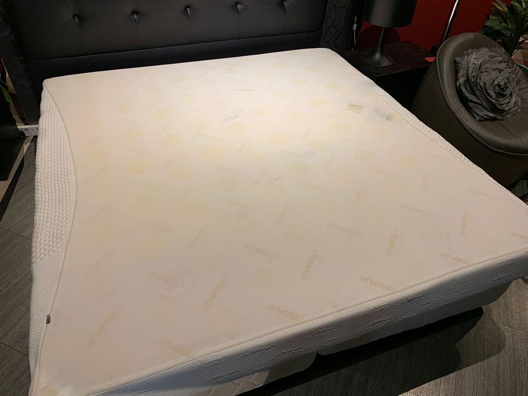 Tempur King Size Mattress, Furniture & Home Living, Furniture, Bed