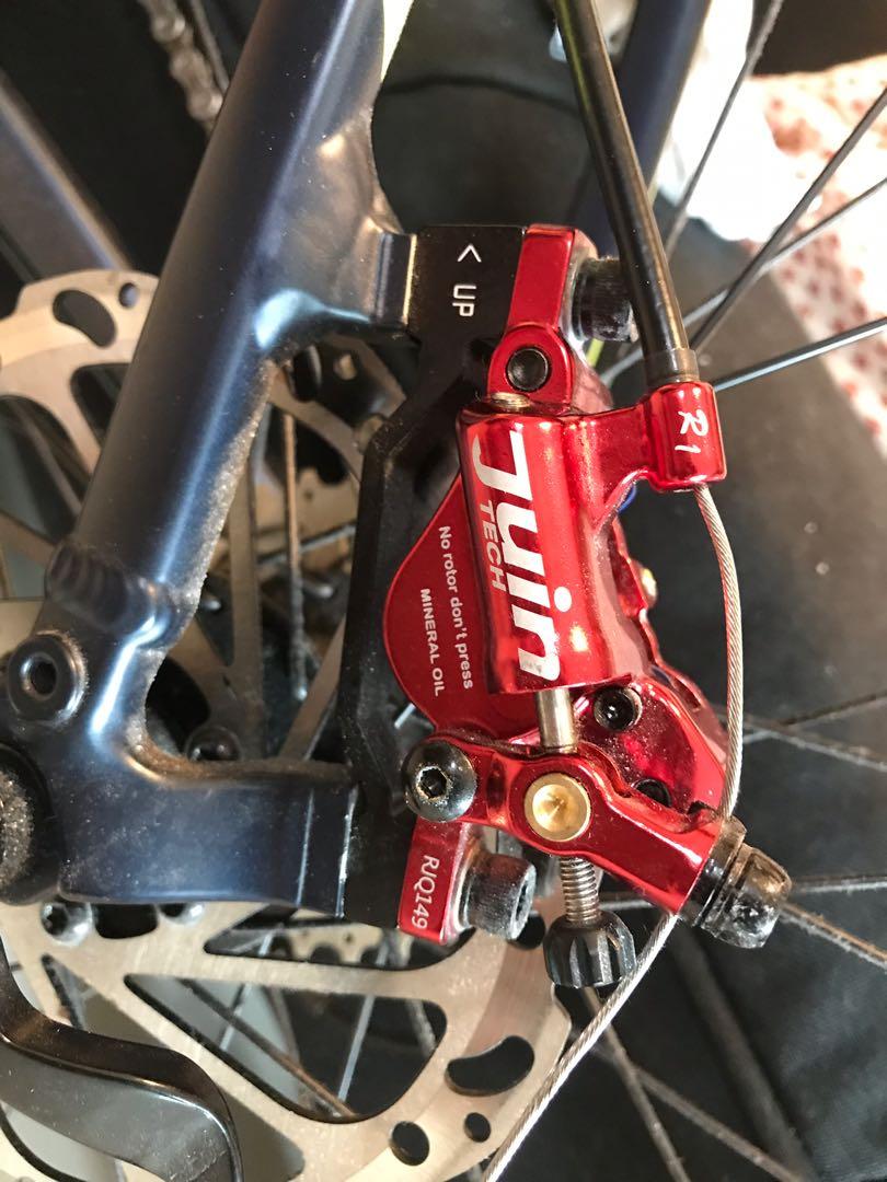 Tiagra groupset, Juin Tech R1 Hydraulic Cable Disc Brake, Cateye