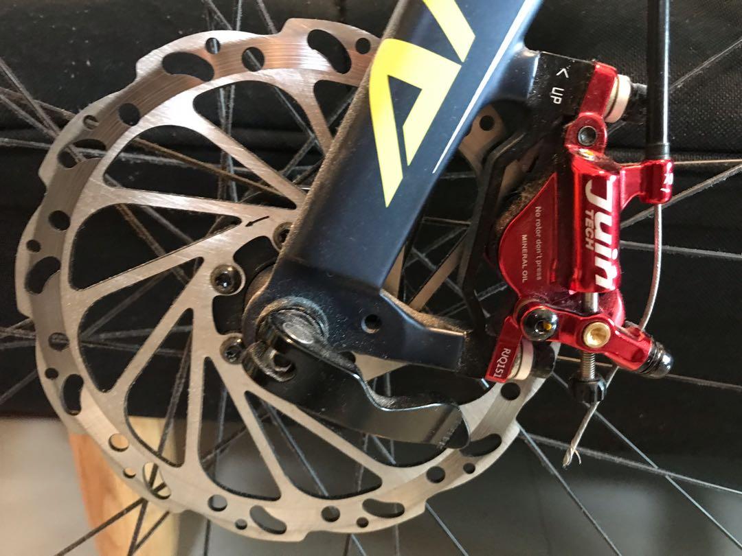 Tiagra groupset, Juin Tech R1 Hydraulic Cable Disc Brake, Cateye