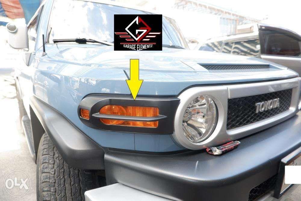 Toyota Fj Cruiser Jaos Winker Headlight And Tail Light Cover On