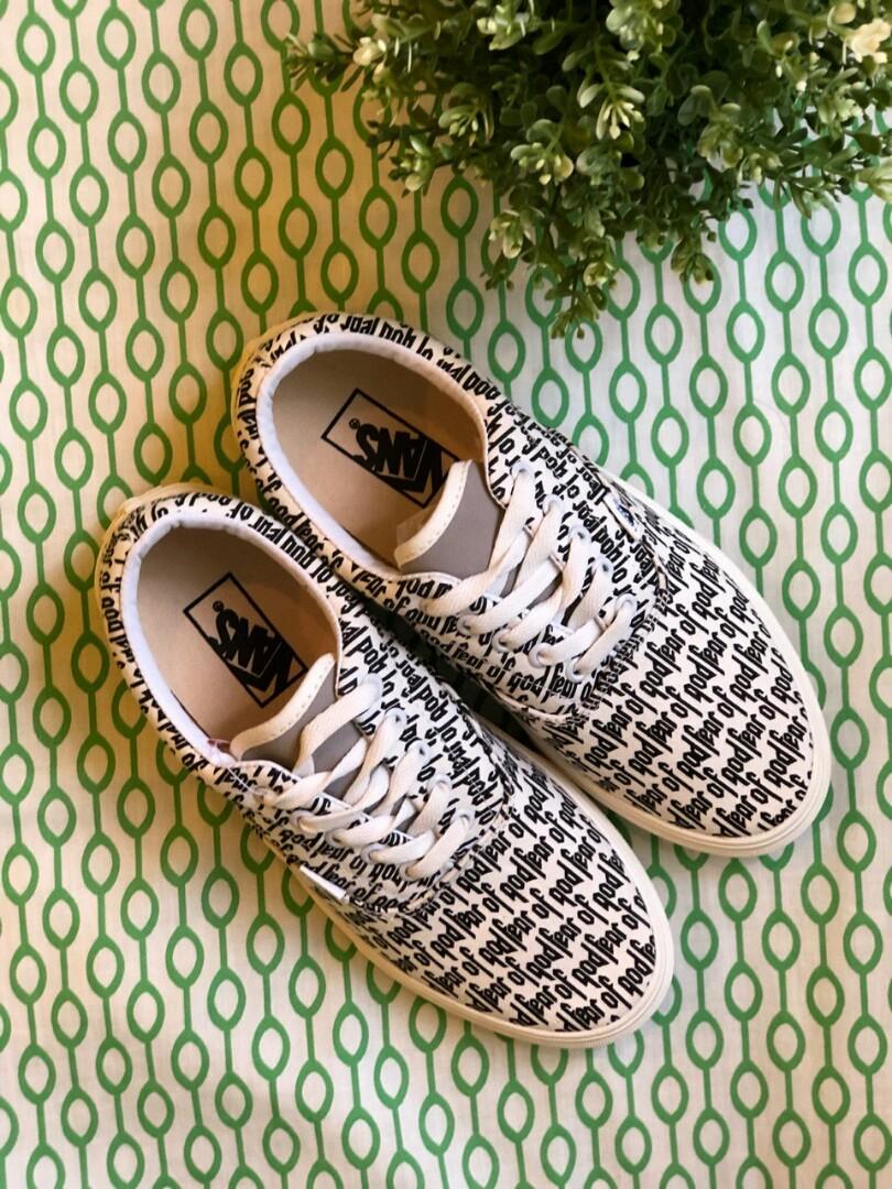 VANS ERA FEAR OF GOD Men s Fashion Footwear Sneakers on Carousell