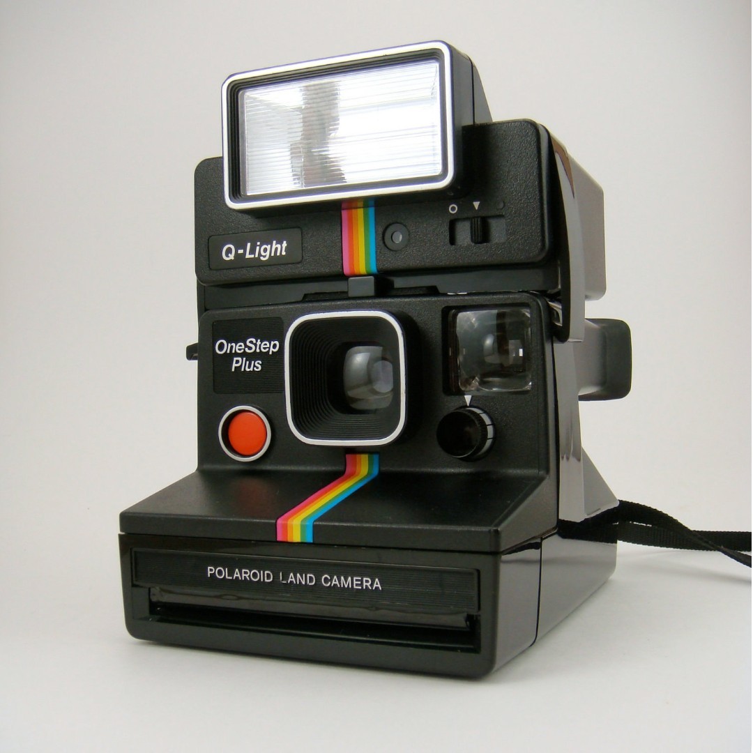 one step polaroid land camera flash bar