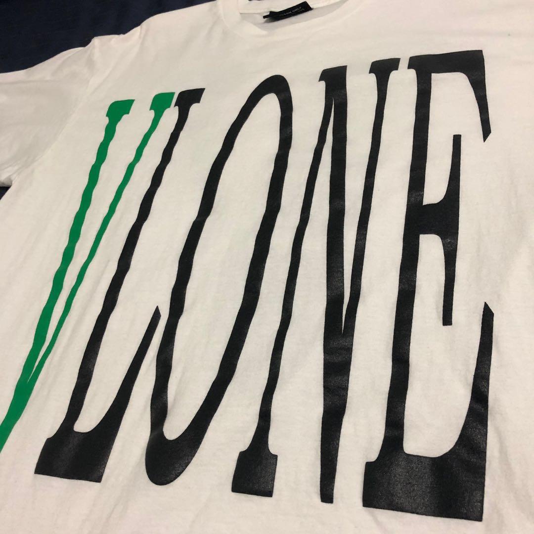 Vlone green tee cheap