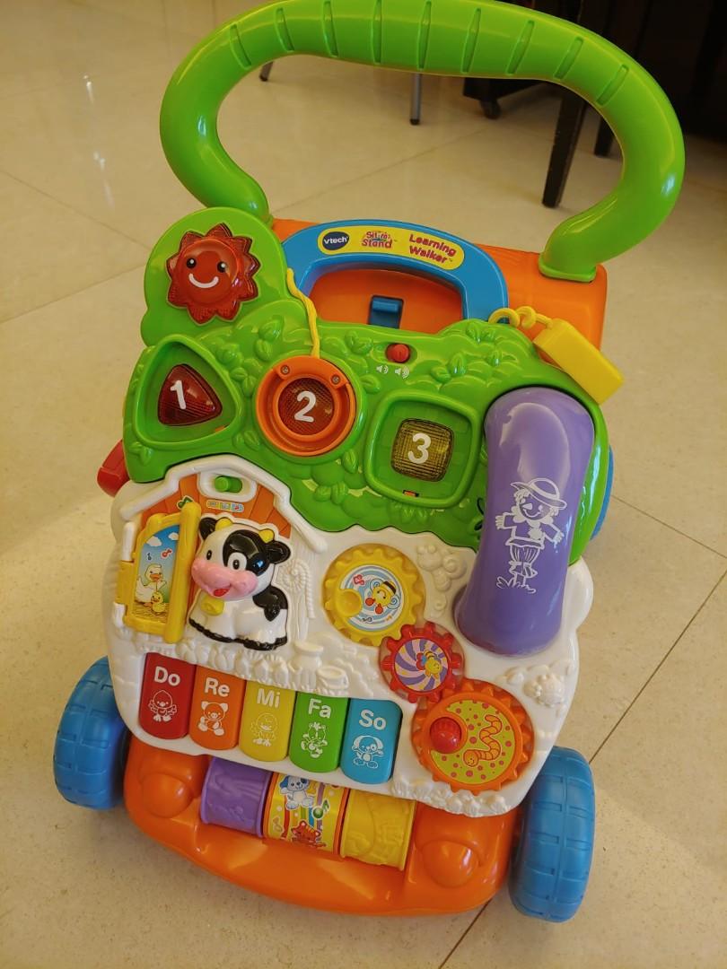 VTech Sit to Stand Learning Walker 學行手推車 not fisher, 兒童＆孕婦用品, 嬰兒玩具 ... image.