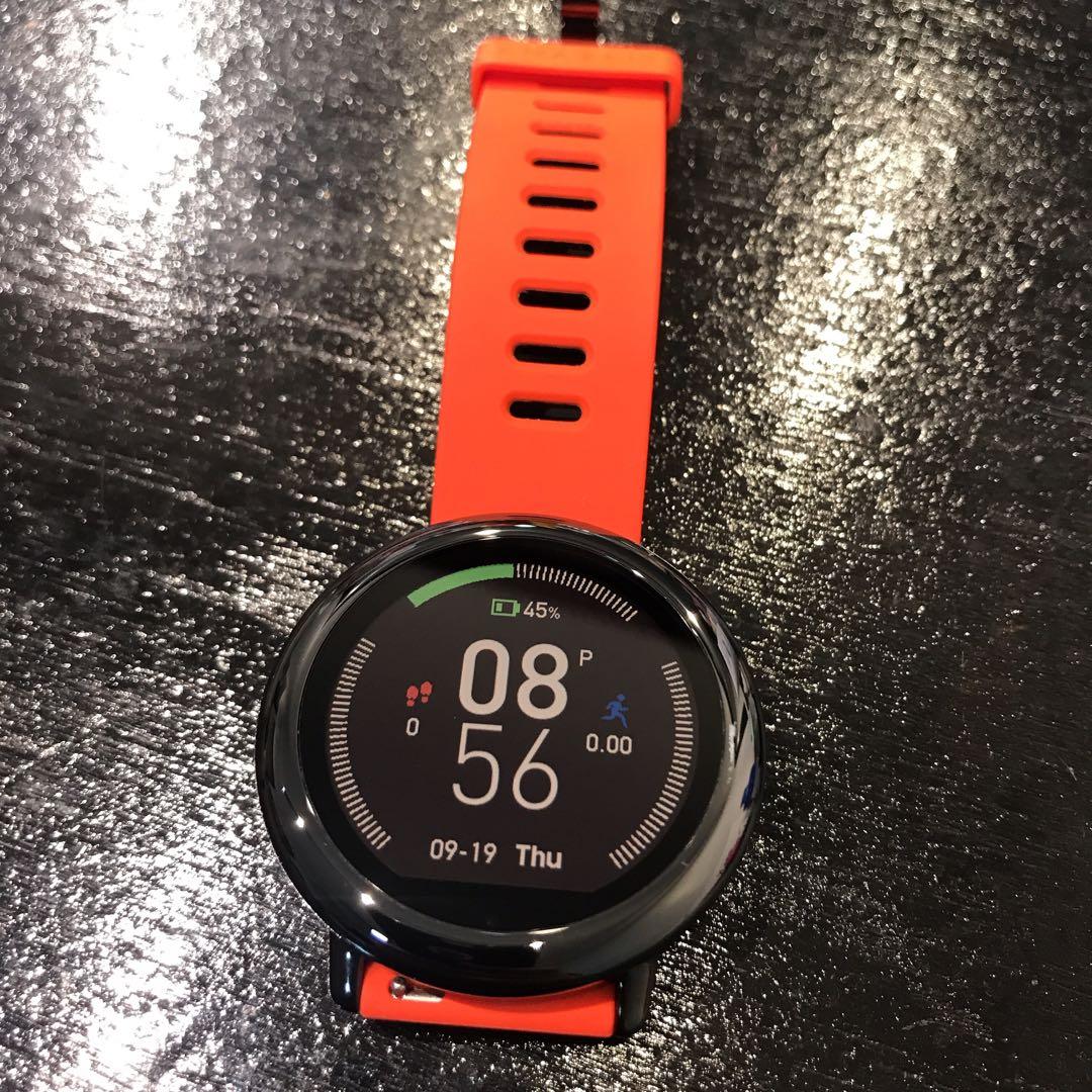amazfit pace second hand