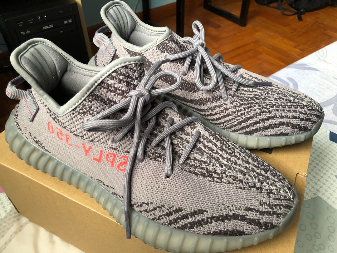 Yeezy Boost 350 V2 Beluga used Men s Fashion Footwear Sneakers on Carousell