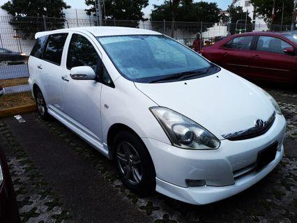 Toyota Wish Car for Grab