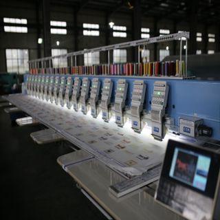 New Stable And Reliable Computerized Embroidery Flat Machine