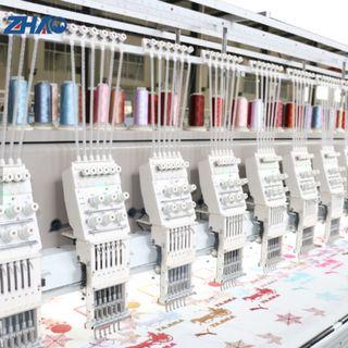 Industrial Flat Computerized Embroidery Machine For Sale