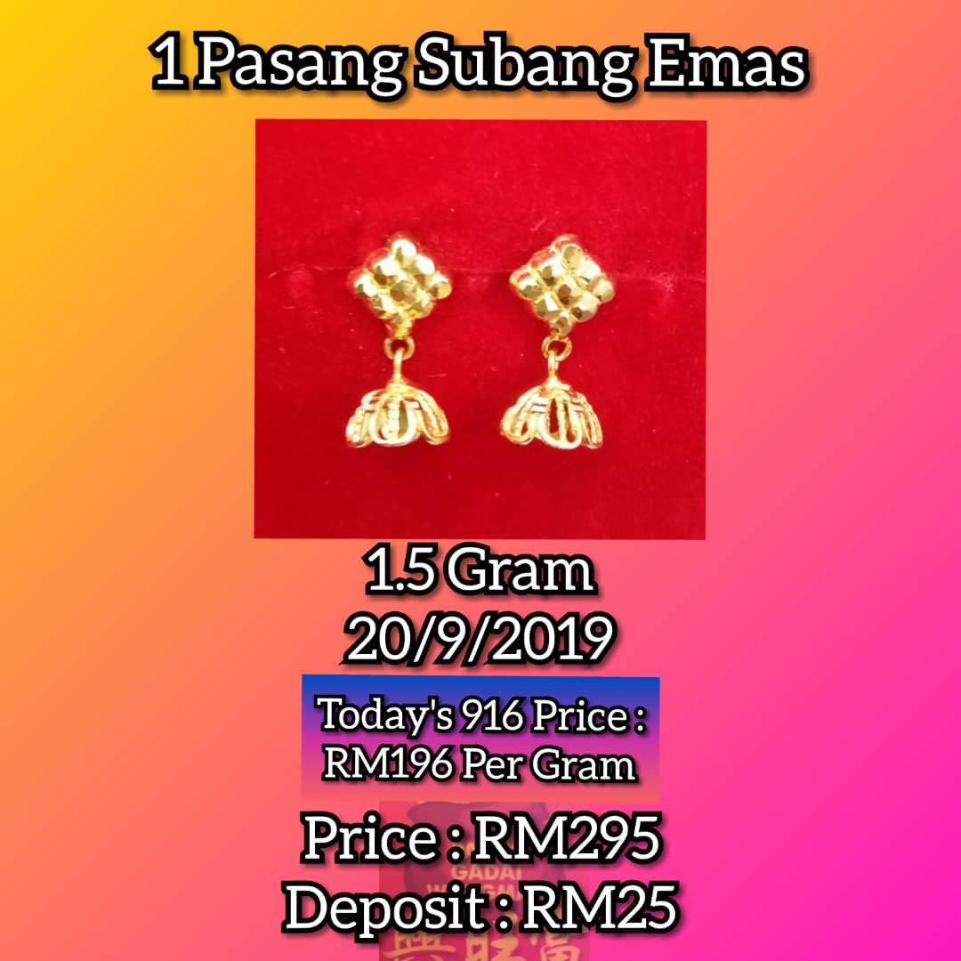 Harga Emas 375 Per Gram September 2019 / Mengutip laman logam mulia