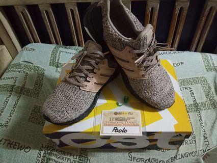 Adidas Ultraboost v4 Ash Pearl. Size 9. 9+/10 condition