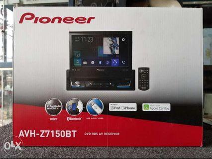 Pioneer avh z7150bt Bluetooth USB apple carplay DVD single indash