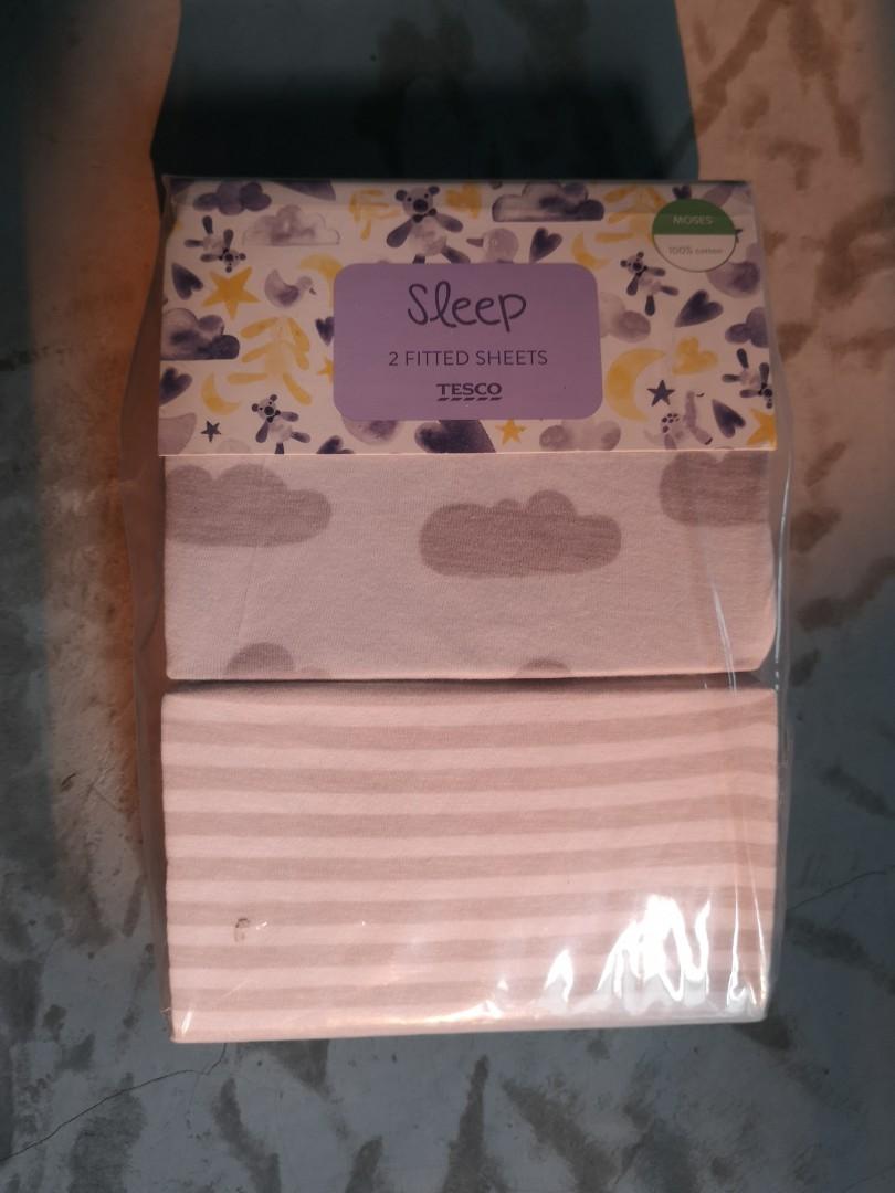 Tesco moses basket sheets cheap