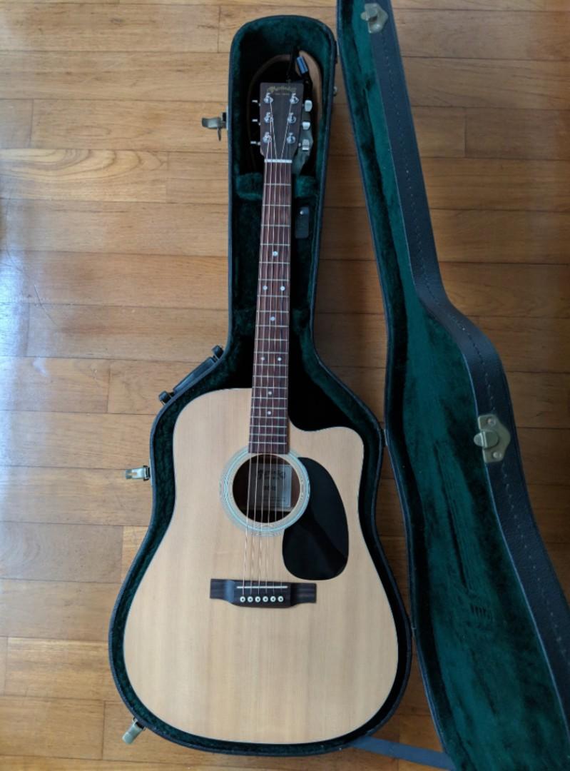 Acoustic Electric Guitar Martin Dreadnaught DC1E, Hobbies & Toys