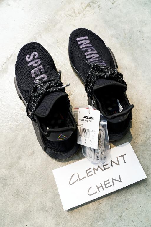 adidas NMD Hu Trail Pharrell Now Is Her Time Black