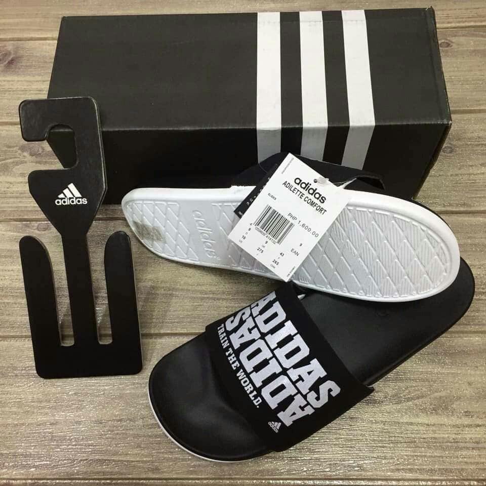 ADIDAS SLIDE Men s Fashion Footwear Slippers Slides on Carousell