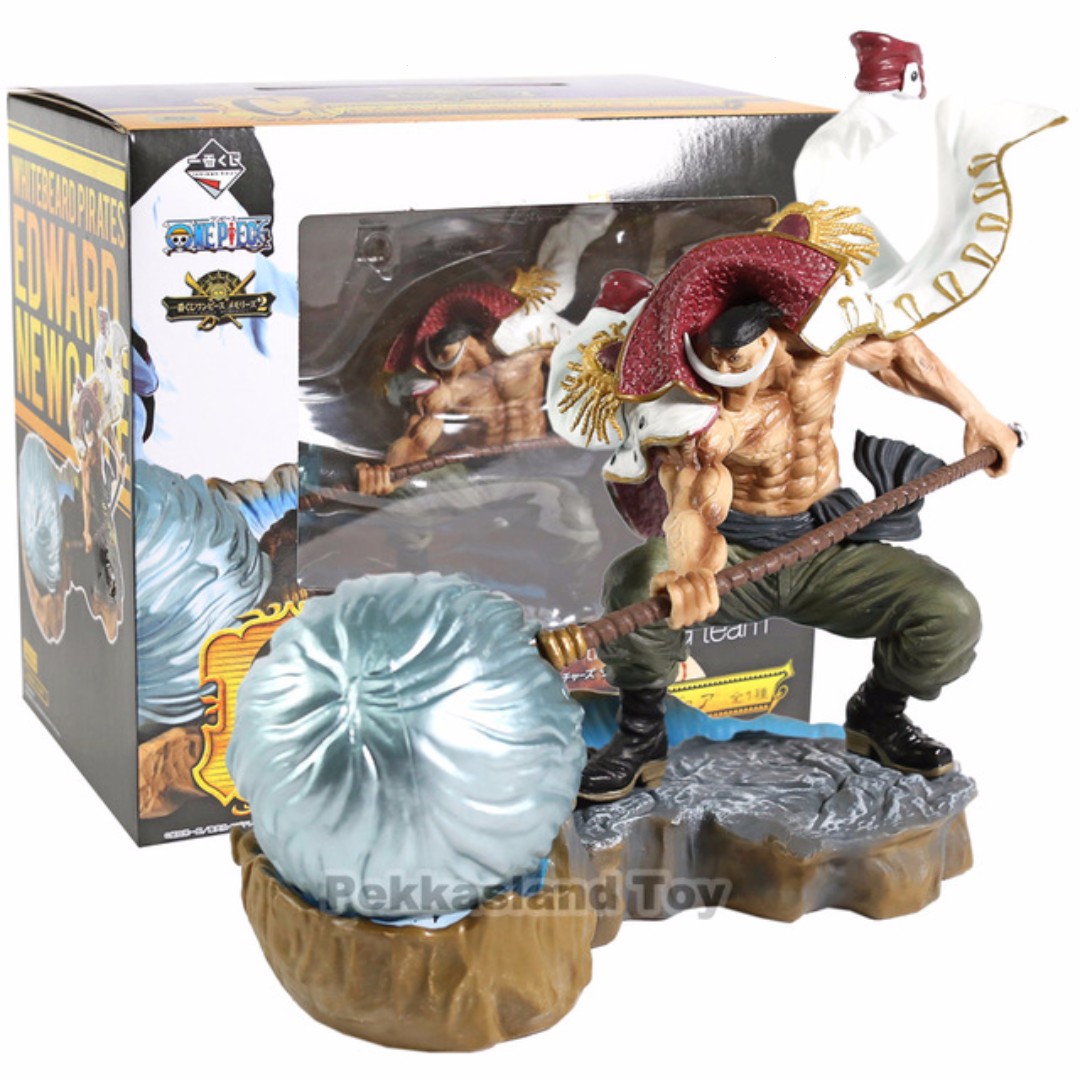 Anime One Piece Pirate Edward Newgate White Beard Whitebeard Statue Figure Toy Hobbies Toys Toys Games On Carousell