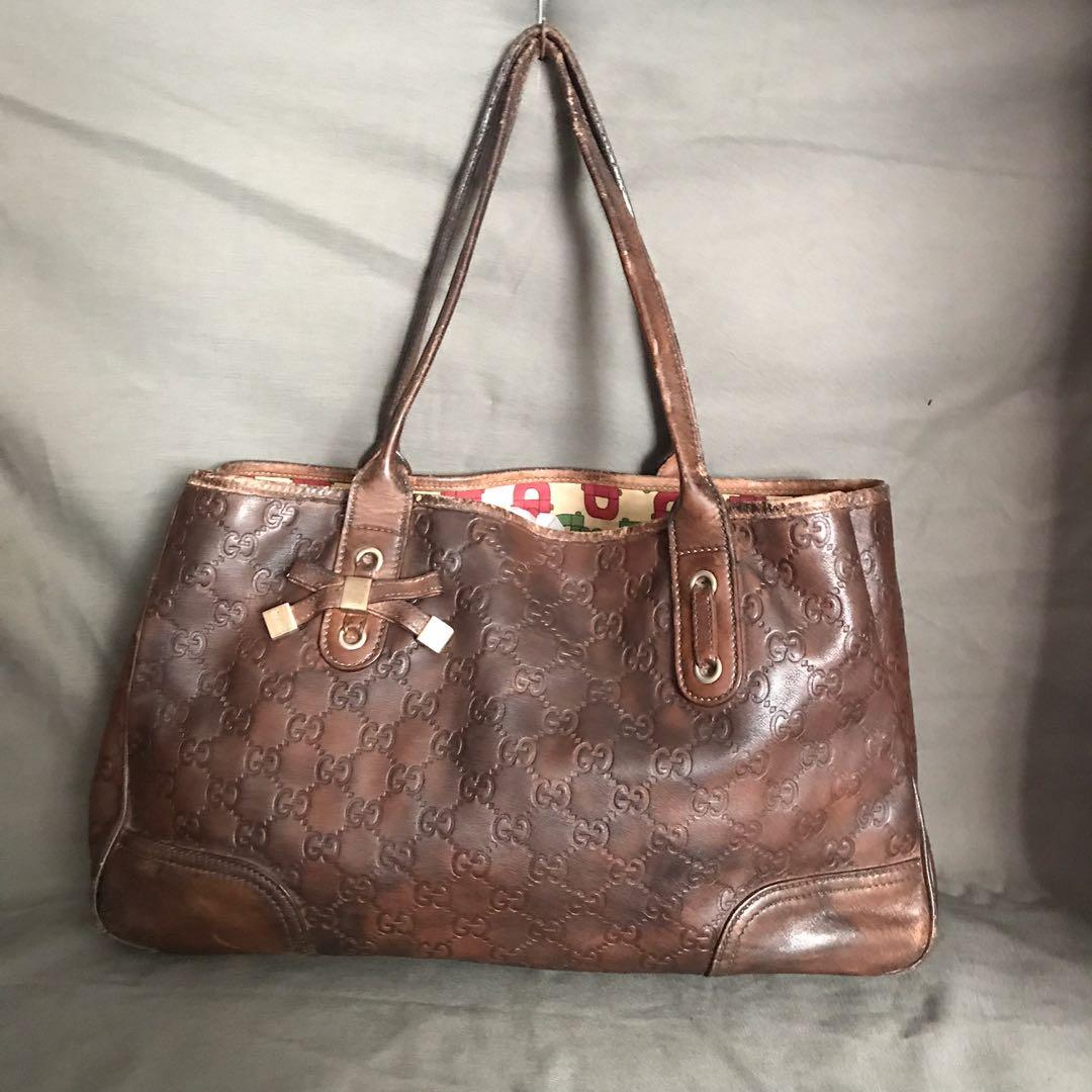 guccissima tote bag