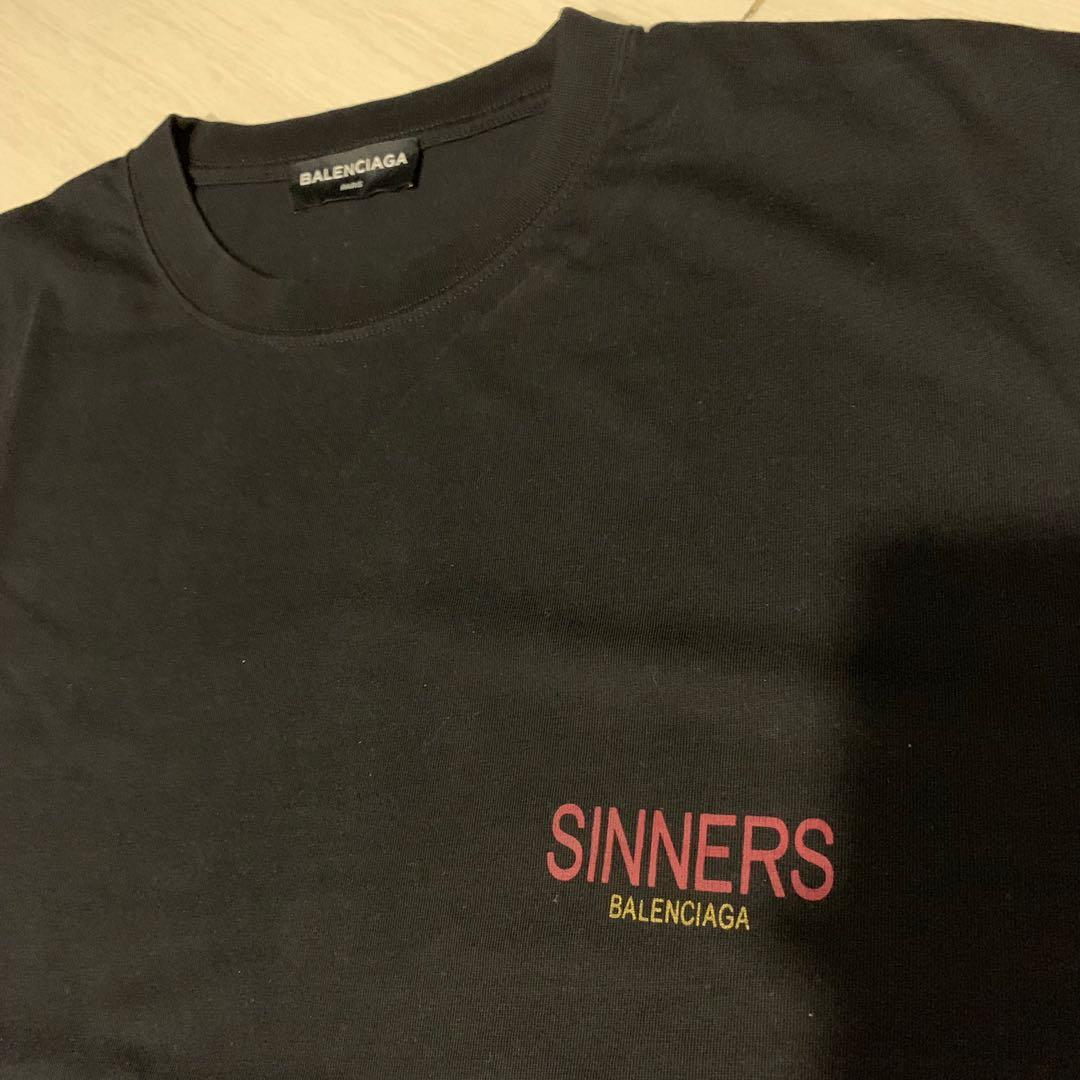 balenciaga sinners t shirt replica