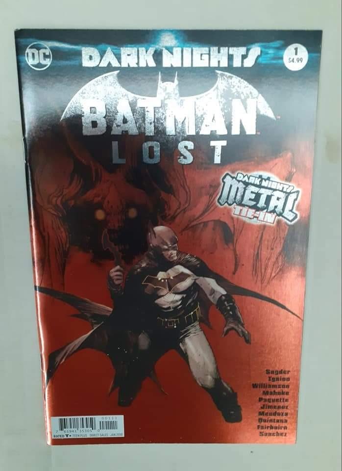 Batman Lost #1 ( Olivier Coipel - Cover Art ) Holofoil Cover ( DC Comics ),  Hobbies & Toys, Books & Magazines, Comics & Manga on Carousell