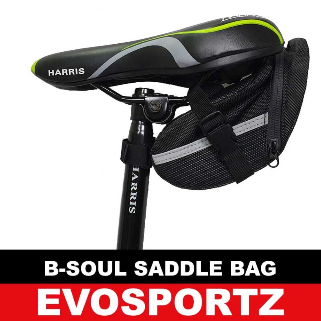 B Soul Waterproof Bike Saddle Bag Cycling Seat Pouch Bicycle Tail Bags Rear Pannier Cycling Small Bag Cycling Accessories Walmart Canada