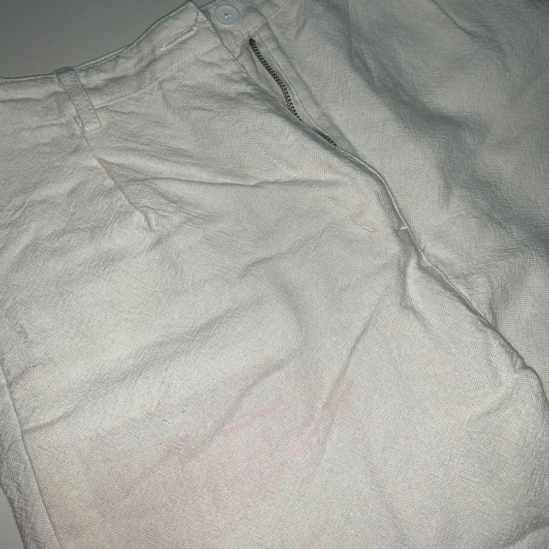 BRANDY MELVILLE white amelia pants, Women's Fashion, Bottoms, Other