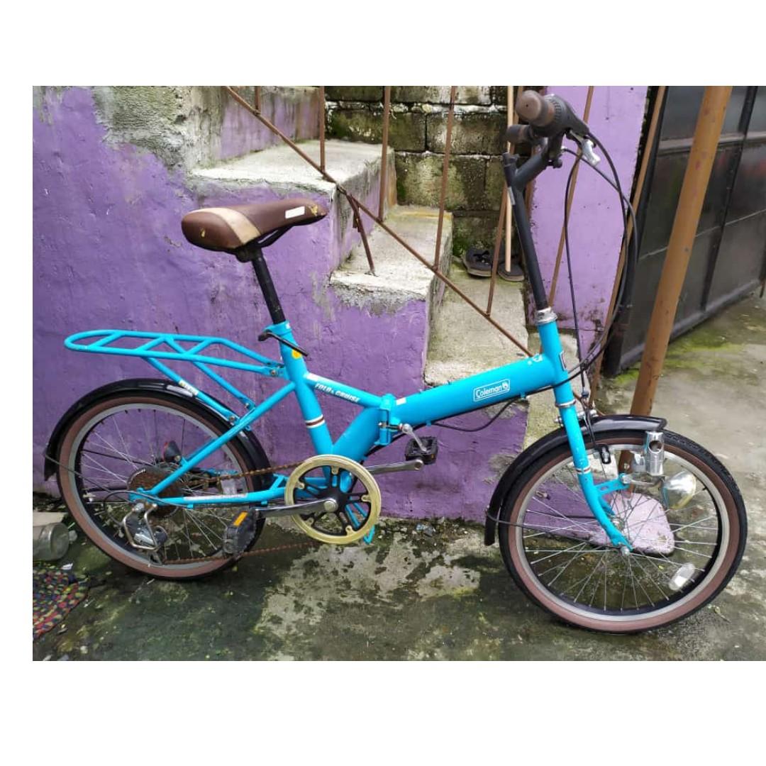 coleman folding bike