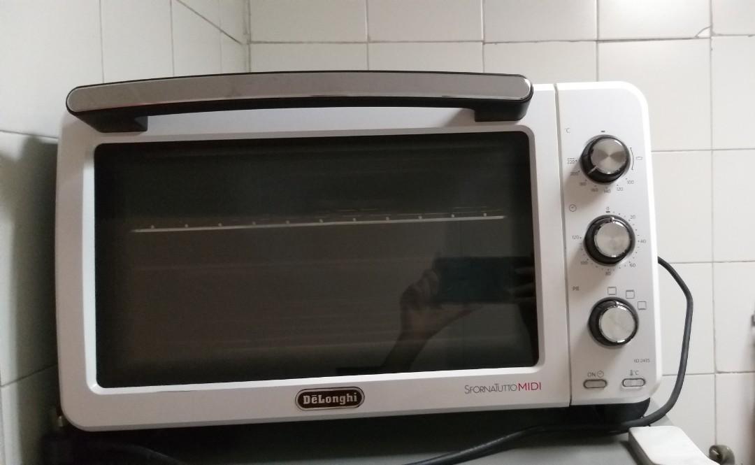 Delonghi Sfornatutto Midi Oven 24L 焗爐, 家庭電器, 廚房電器, 焗爐及多士爐- Carousell