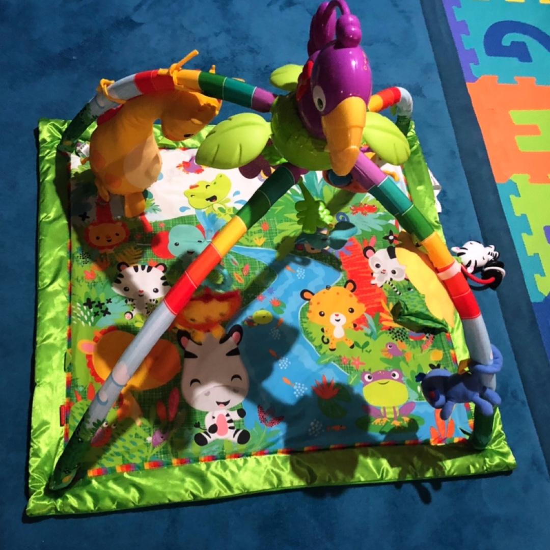 fisher price rainforest playmat