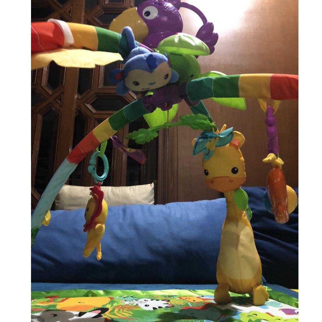 fisher price music and lights deluxe gym