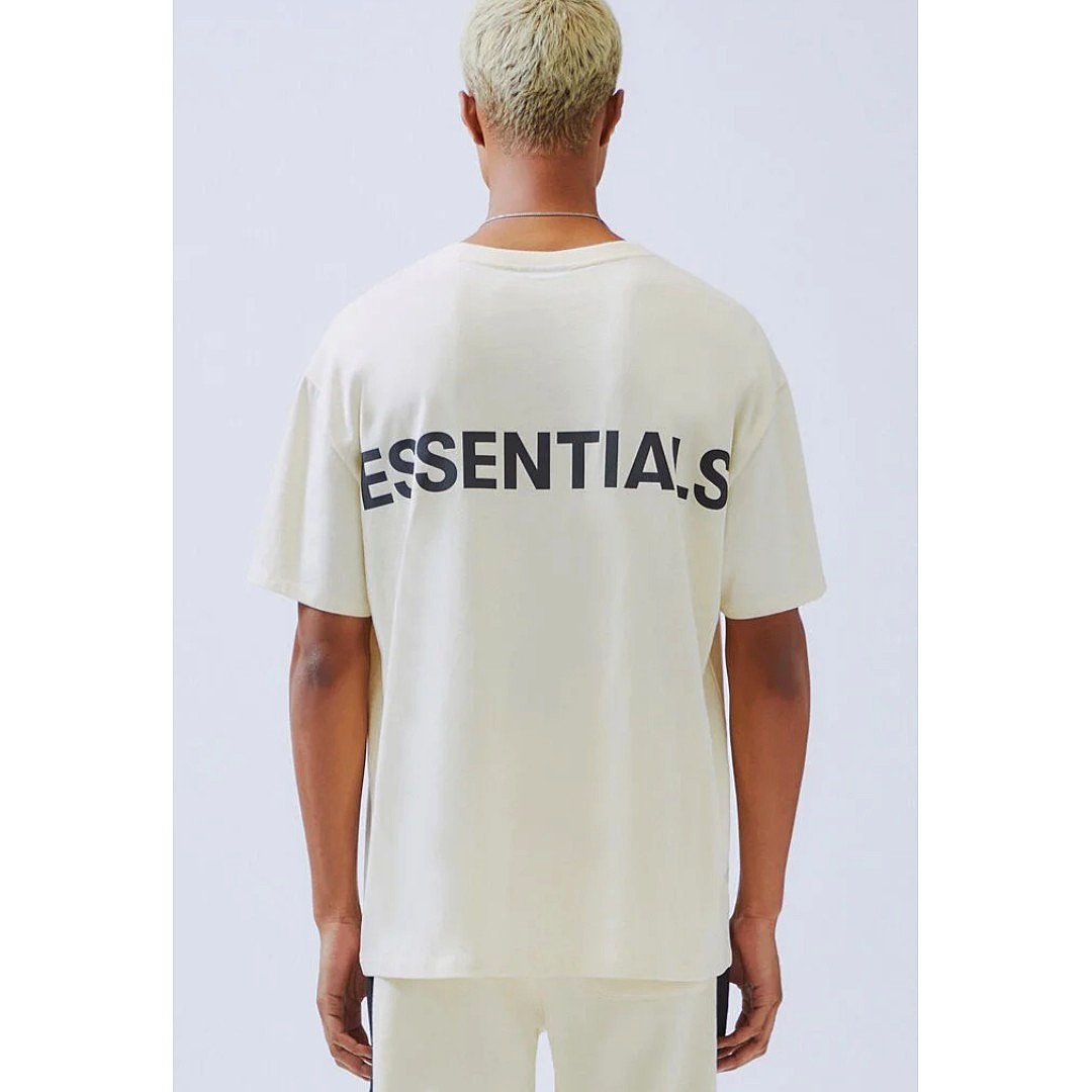 新品 FEAR OF GOD Essentials BOXY Tシャツ 白 M