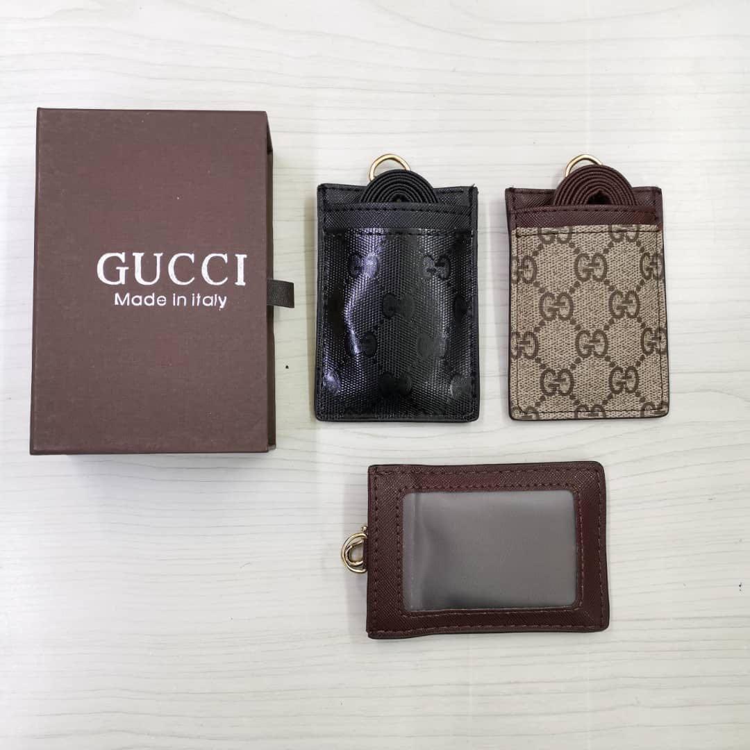 Gucci Lanyard card holder, Luxury, Bags & Wallets on Carousell