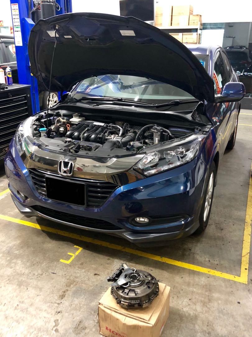 Honda Vezel Hybrid Original New Dual Clutch Original Gear Oil Including Installation Setting Car Accessories Car Workshops Services On Carousell