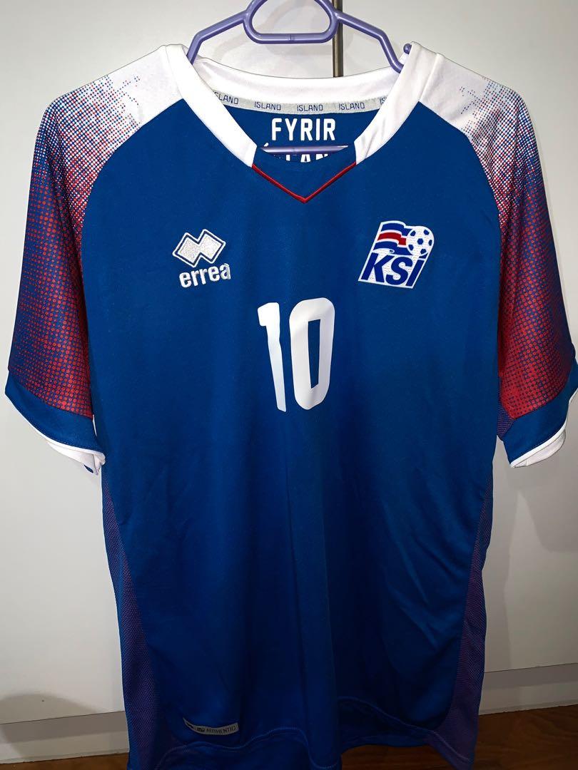 Iceland World Cup Football Jersey, Sports Equipment, Sports & Games