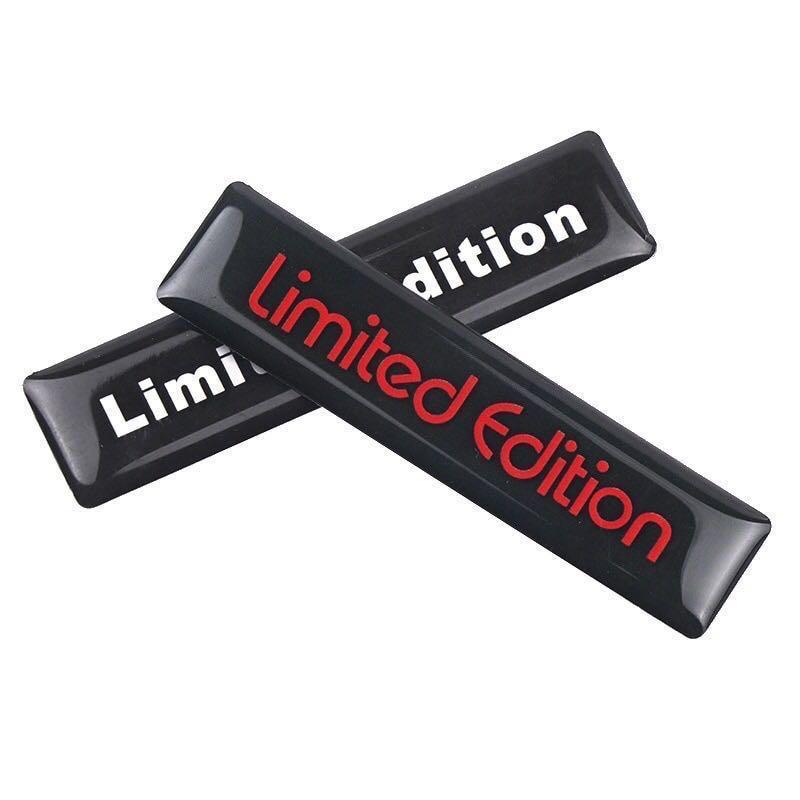 1x 3D LIMITED EDITION Style Car Body Trunk Sticker Emblem Badge Trim Accessories