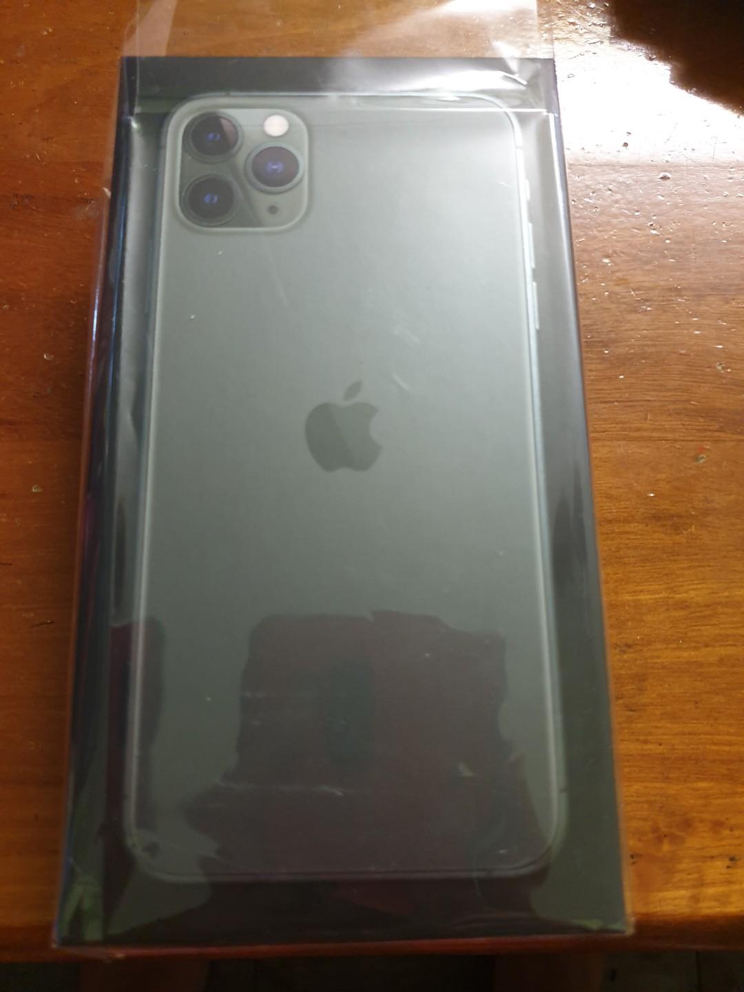 Iphone 11 Pro Max Midnight Green 256gb Mobile Phones Tablets Iphone Others On Carousell