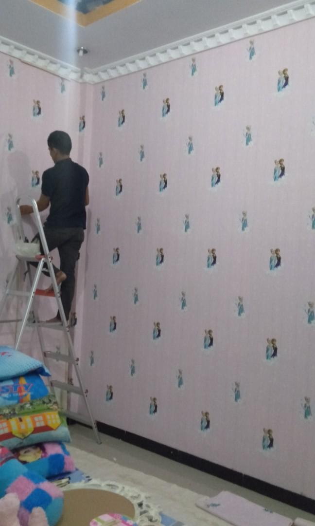 Jual Wallpaper Dinding Bahan Vilny Services Home Services
