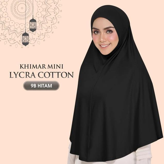 Khimar Mini Cotton Lycra By Ariani Women S Fashion Muslimah Fashion On Carousell