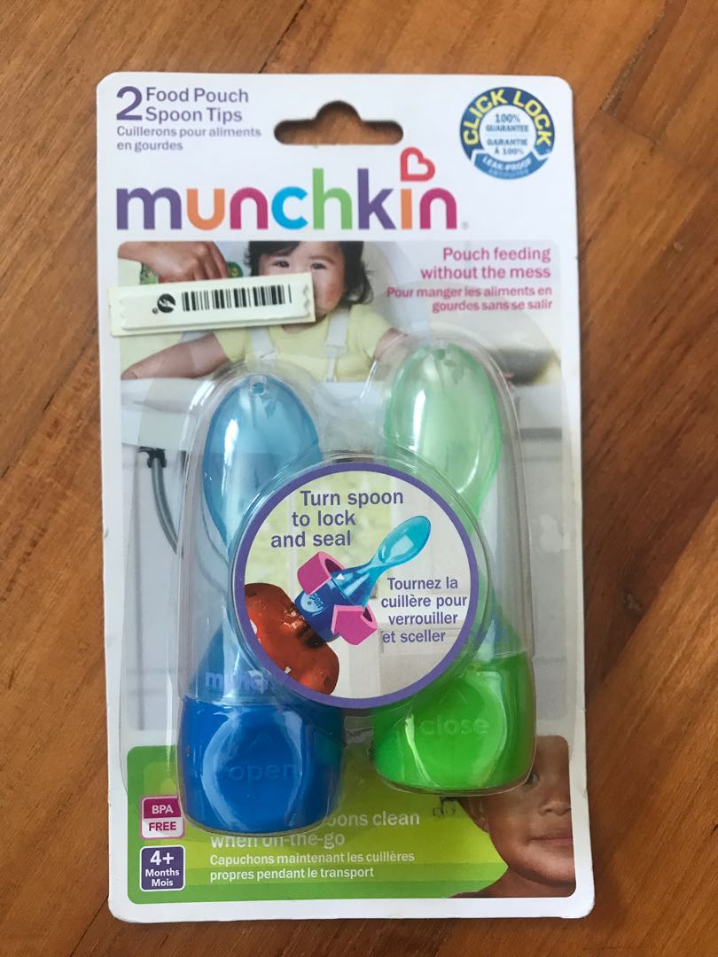 munchkin food pouch spoon
