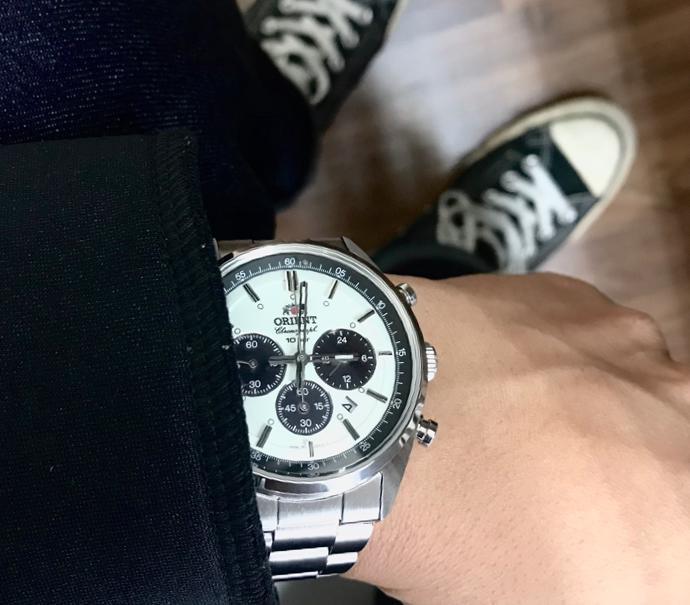 Orient WV0041TX Neo 70S Panda Chronograph