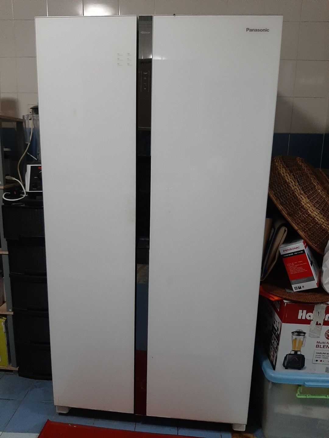 panasonic side by side inverter refrigerator