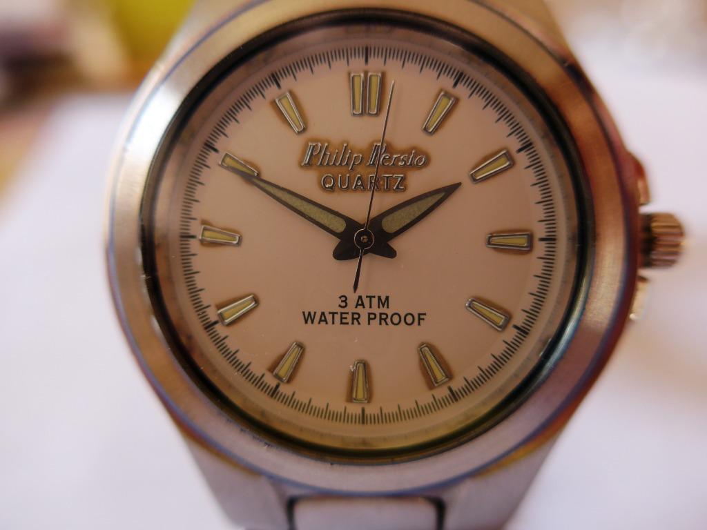 Philip persio quartz new arrivals 3 atm waterproof