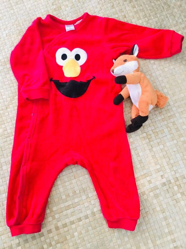sesame street sleepsuit