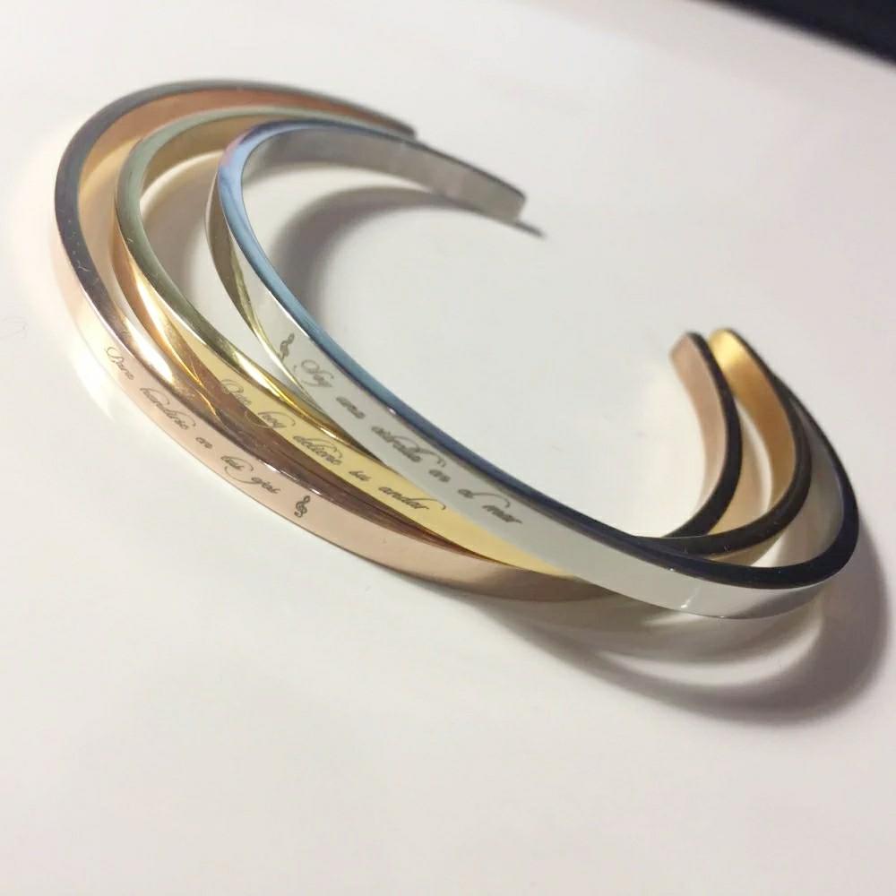 Preorder Customize Personalize Name Message Bangle Bracelet Women S Fashion Jewellery Bracelets On Carousell So, you just need to learn them. carousell