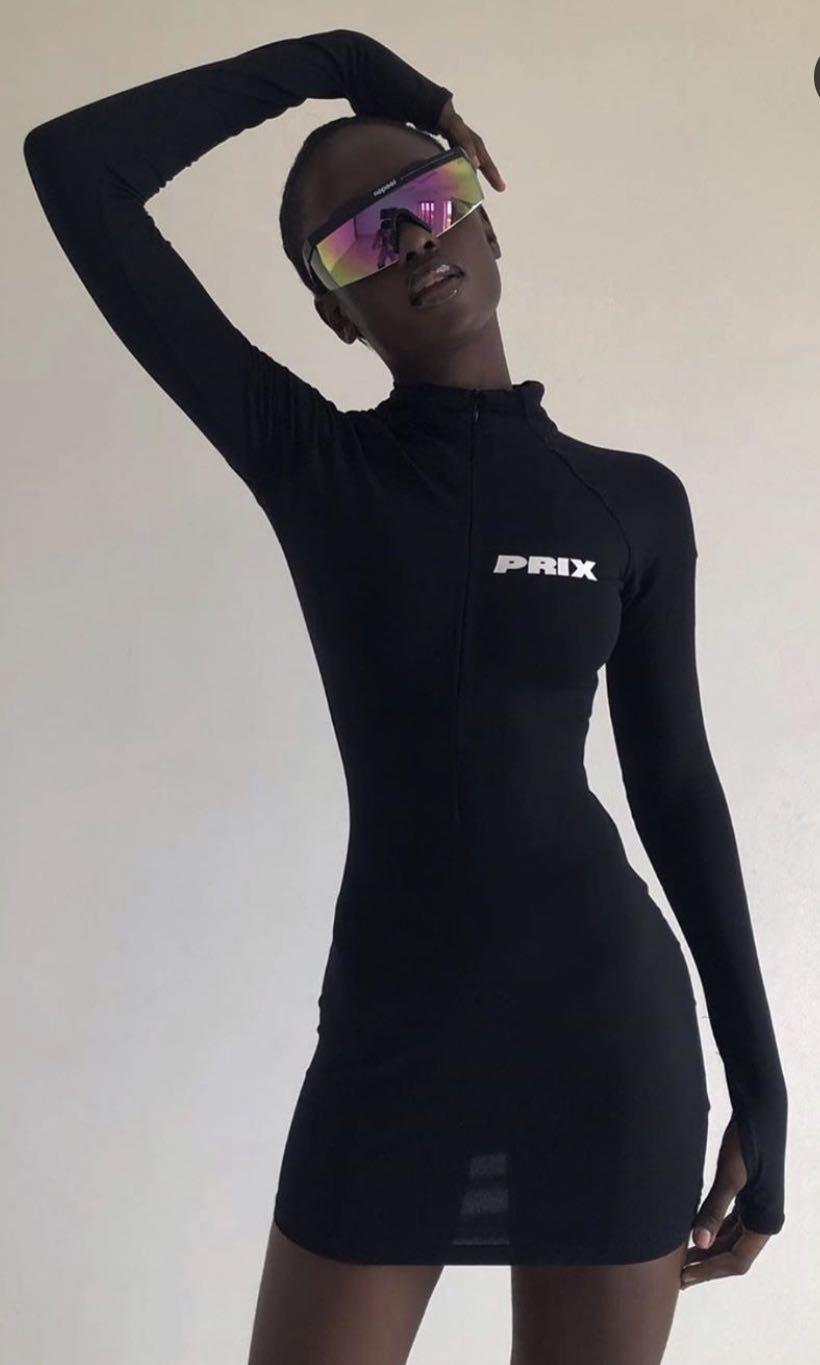 Prix workshop knight dress black Women s Fashion Clothes on Carousell