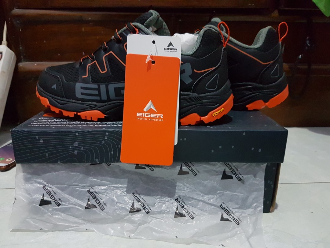 Sepatu Trail Run Eiger Fesyen Pria Sepatu Sepatu Formal Di Carousell