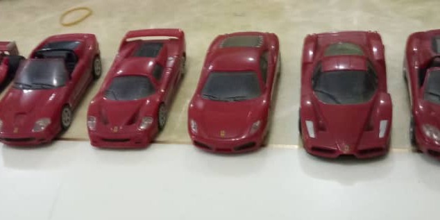 Shell Ferrari 2007 Full set without garage, Hobbies & Toys, Toys ...
