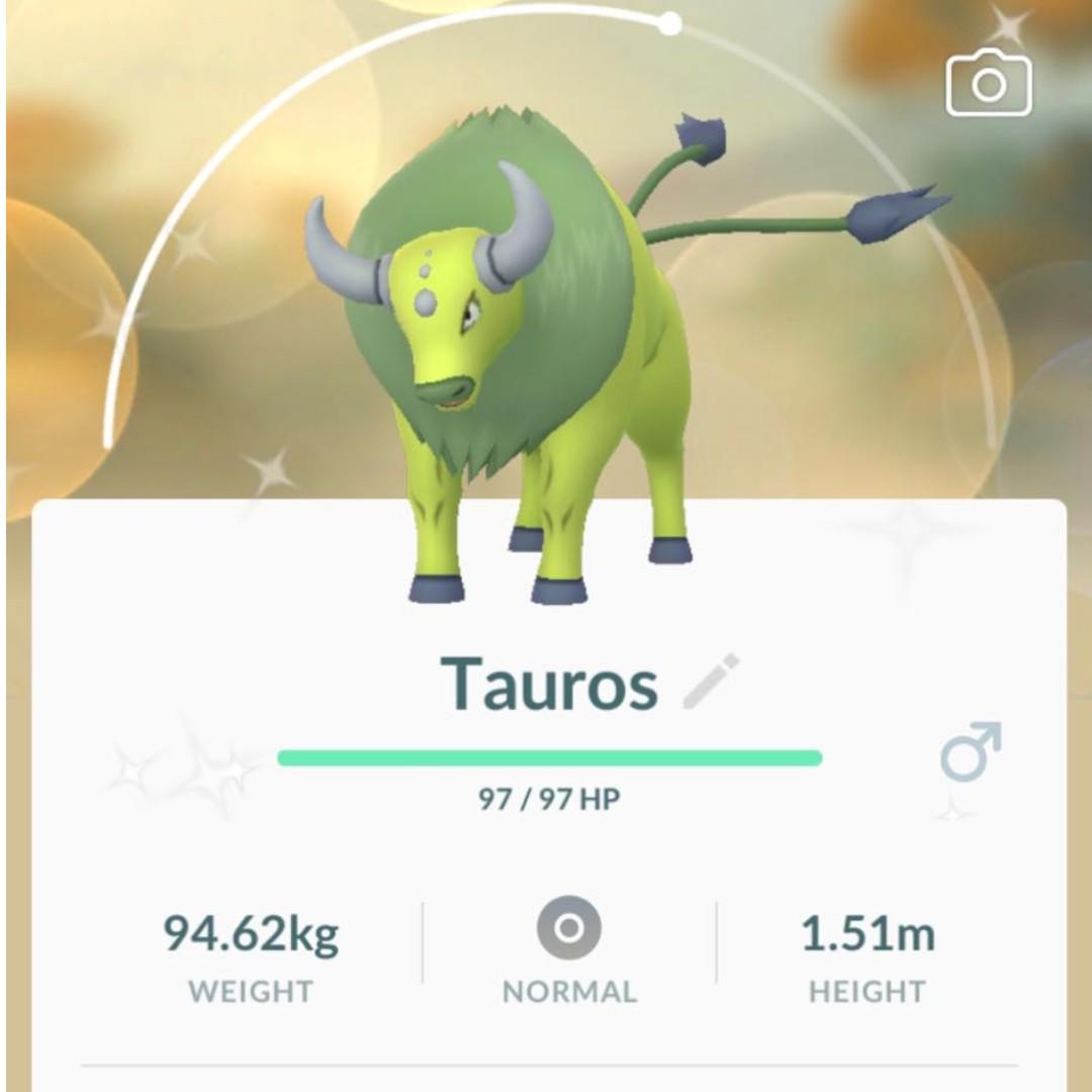 ✨ Shiny Tauros ✨ GUARANTEED CAPTURE Fast Pokémon GO Reliable Service